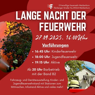 Lange Nacht der Feuerwehr